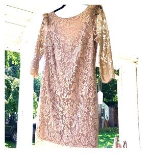 NWT Jessica Simpson Lace 3/4 Sleeve Dress